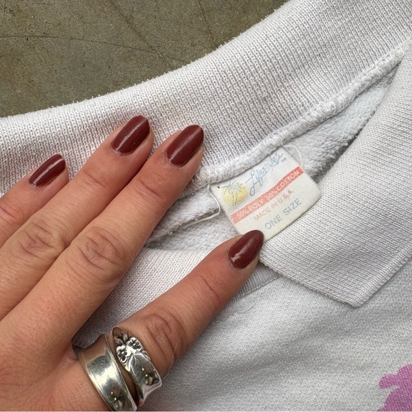 Vintage 90s RENO ski Crewneck - fits M one has pillage - Picture 3 of 6